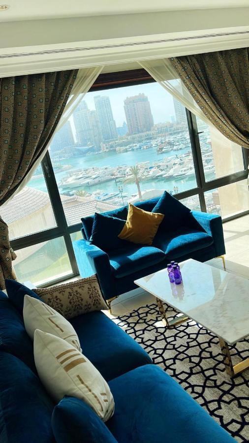 Luxury 2 Bedroom Apt In The Pearl With Marina View Doha Buitenkant foto